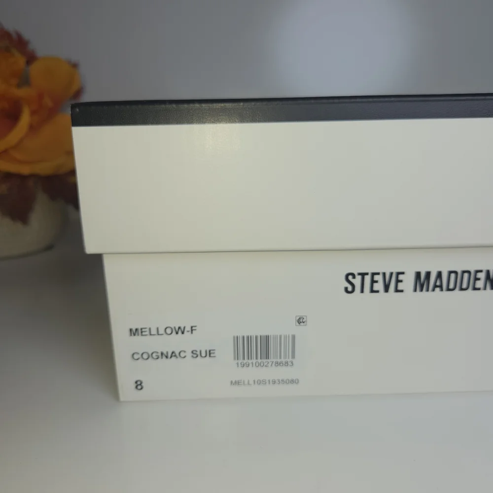 Steve Madden Tan Suede Slip-On Shoes - Picture 10 of 10